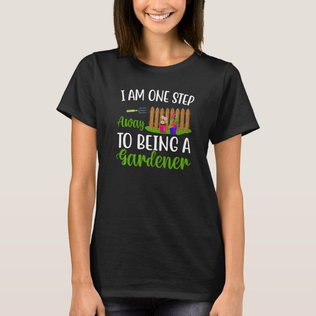 Garden Plants Graphic Saying Gardening  2 T-Shirt (Vorderseite)