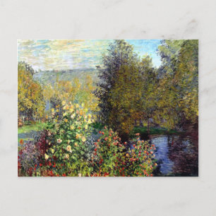 Garden Pond par carte postale Monet