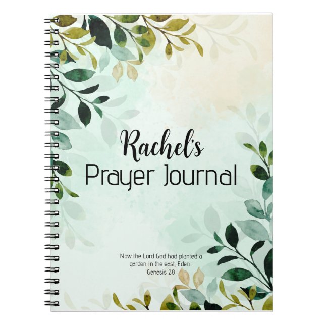 Garden Prayer Journal Notizblock (Vorderseite)