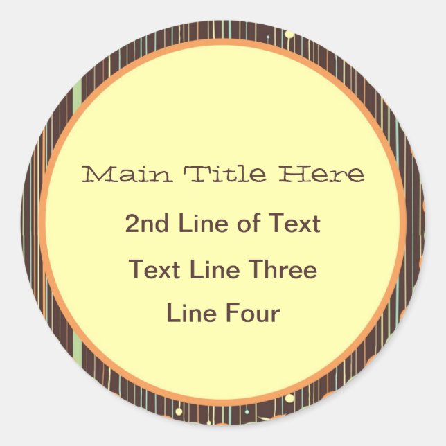 Garden Reminisce Stickers (Vorderseite)