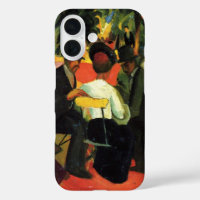 Garden Restaurant mit August Macke. Vintage Kunst