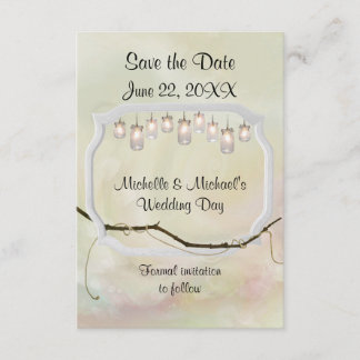 Garden Romance Save the Date