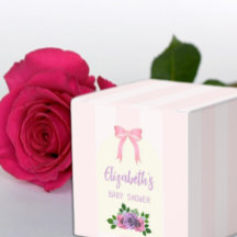 Garden Rose Pink Baby Dusche