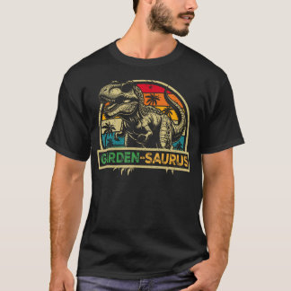 Garden-Saurus T Rex Dinosaur Garden Saurus Family  T-Shirt
