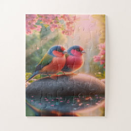 Garden Serenade Bird Puzzle