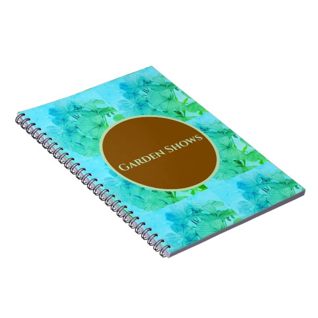 Garden Shows Spiral Notebook Notizblock (Rechte Seite)
