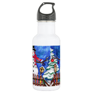 Garden Snowman Edelstahlflasche