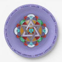 Garden Star in Lilac Shabbos