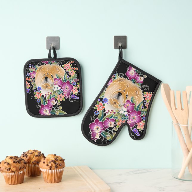 GARDEN TANCE CASE OFENHANDSCHUH & Topflappen-Set (Insitu (Hängend))