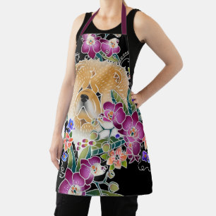 GARDEN TANCE Chow All-Over Print Schürze