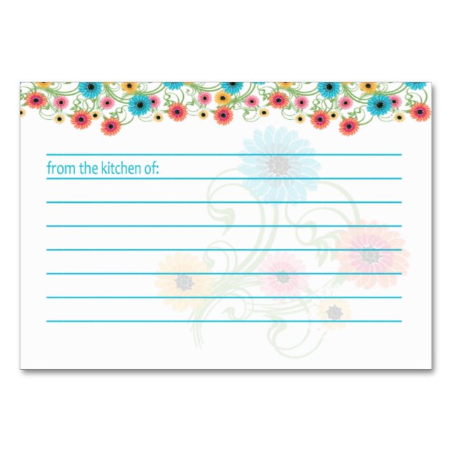 Garden Tee Blume Weinroute Mendrisiotto Tischnummer (Vorderseite)