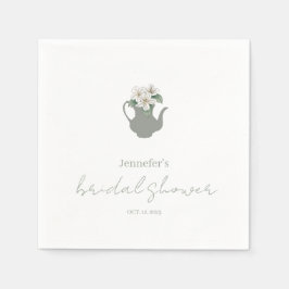 Garden Tee Party Brautparty Paper Napkin Serviette