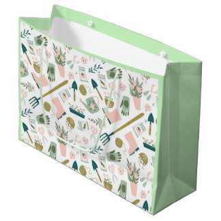 Garden Time Geschenktasche Große Geschenktüte