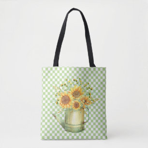 Garden Watering Can Sonnenblumen Tasche