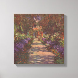 Garden Way - Claude Monet - c1902 Leinwanddruck