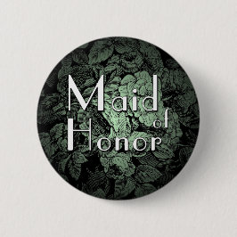 Garden Wedding Buton: Trauzeugin Button