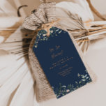 Garden Wildblume Sip Hooray Brautparty Geschenkanhänger<br><div class="desc">Diese minimalistischen Sip-Sip-Hooray-Brautparty-Geschenketiketten sind perfekt für einen modernen Polterabend. Das einfache und elegante Design zeichnet sich durch klassische und extravagante Schriftzeichen in Schwarz und Weiß aus.</div>