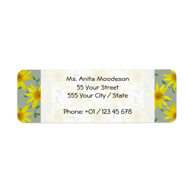 Garden Yellow Arnica Wildblume für alle Farben (Vorne)