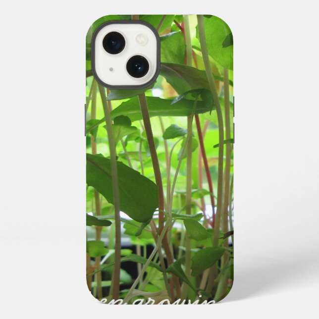 Gardener Behalt Growing iPhone Hülle (Rückseite)