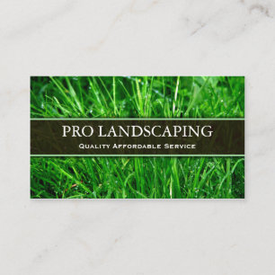 Gardener / Carte de visite paysager