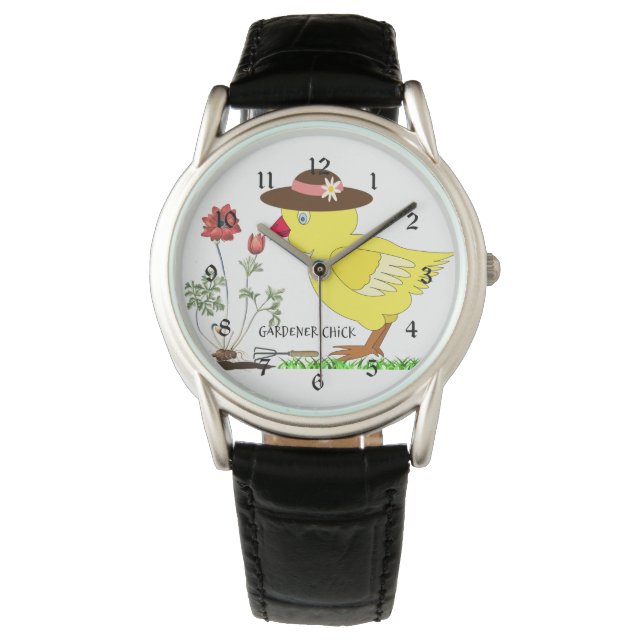 Gardener Chick Armbanduhr (Vorderseite)
