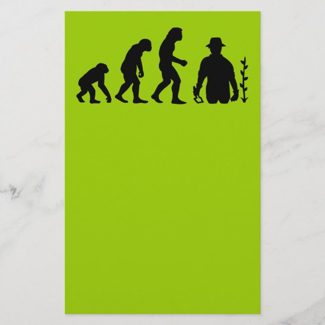 Gardener Evolution Briefpapier (Vorderseite)