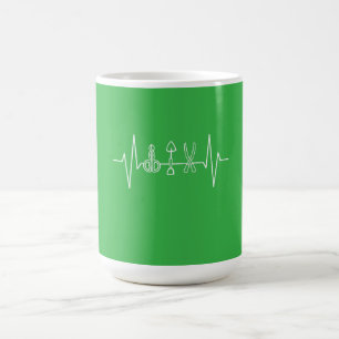 Gardener - Garden Tools Heartbeat Gardener Geschen Kaffeetasse