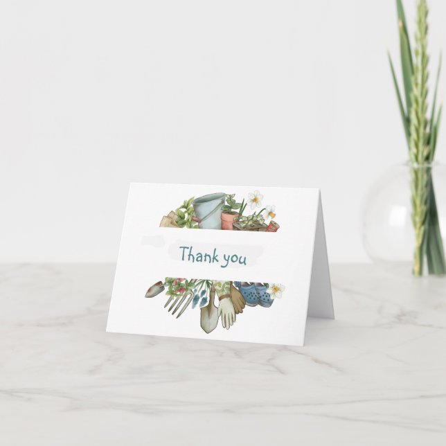 Gardener Jardinage Aide Plante Merci (Devant)