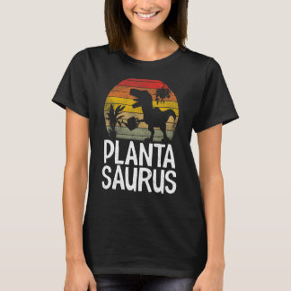 Gardener Mama Pflanze Dinosaur Plantasaurus Garden T-Shirt