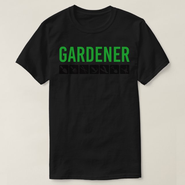 Gardener T-Shirt (Design vorne)
