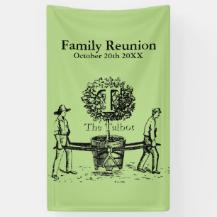 Gardeners Famille Retrouvailles V Bannière Nom pe
