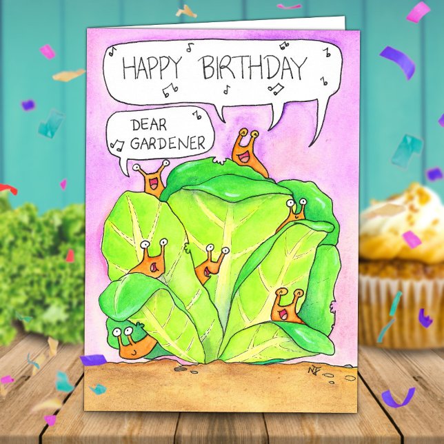 Gardeners Geburtstag von Nicole Janes Karte (Von Creator hochgeladen)