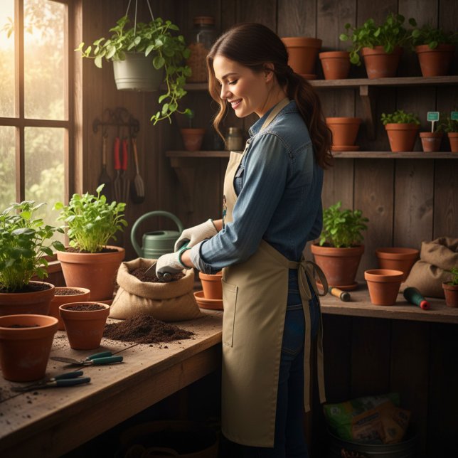 Gardeners  lange schürze (Von Creator hochgeladen)