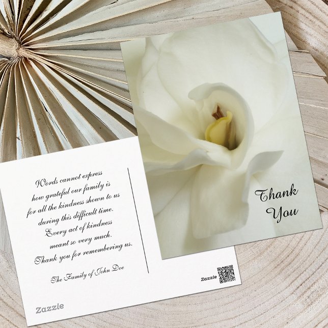 Gardenia Beileid Vielen Dank Postcard Postkarte (Von Creator hochgeladen)