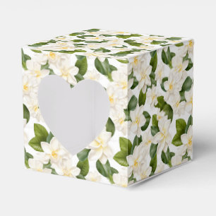 Gardenia Blumen Geschenkbox Geschenkschachtel