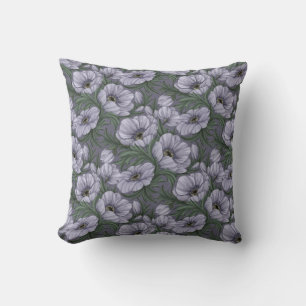 Gardenia gothique Coussin décoratif
