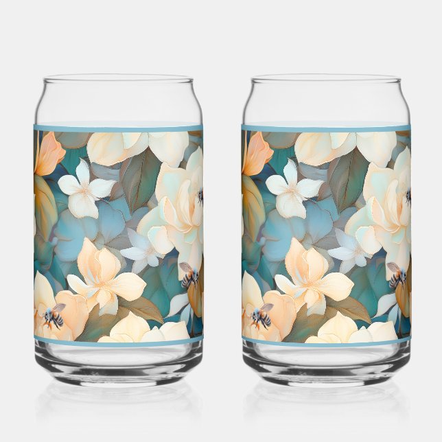 Gardenia-Soda-Glas Dosenglas (Vorderseite)