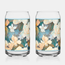 Gardenia Soda Glass