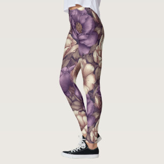 Gardeniablumen-Karten-Geschenke zum Thema Gardenia Leggings