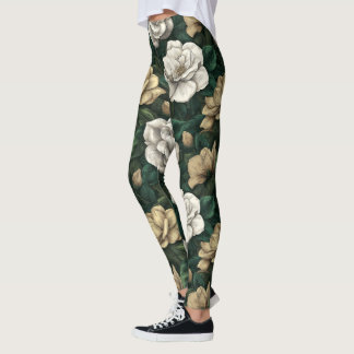 Gardeniablüten Maternity Gardenias Funkeln Leggings