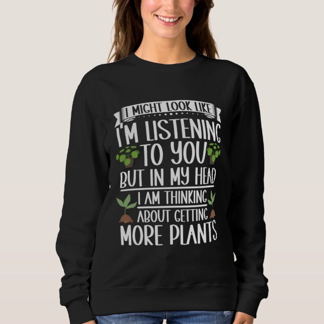 Gardening Apparel Gardener for Landscaping Lovers  Sweatshirt (Vorderseite)