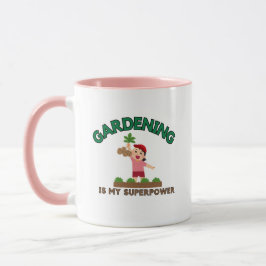 Gardening "Gardening Is My Superpower" Coffee Cup Tasse
