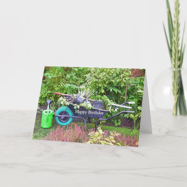 GARDENING KARTE (Vorderseite)