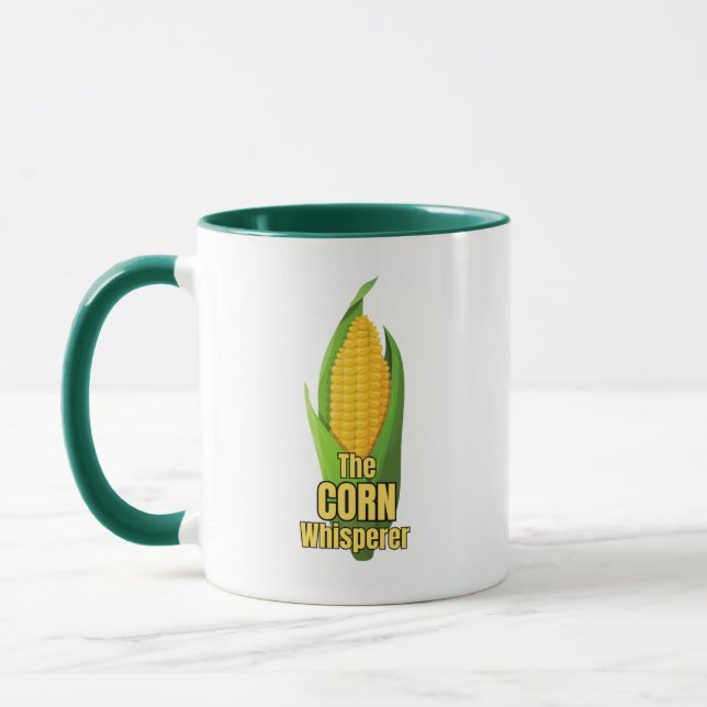 Gardening "The Corn Whisperer" Coffee Mug Tasse (Links)