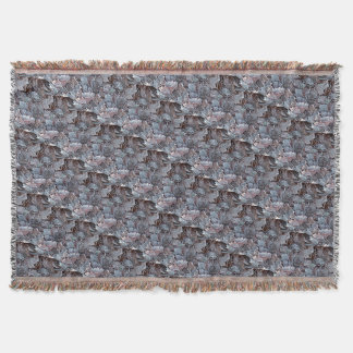 GardenLeavesThrow Blanket Decke