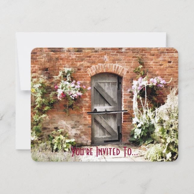 GARDENS EINLADUNG (Vorderseite)