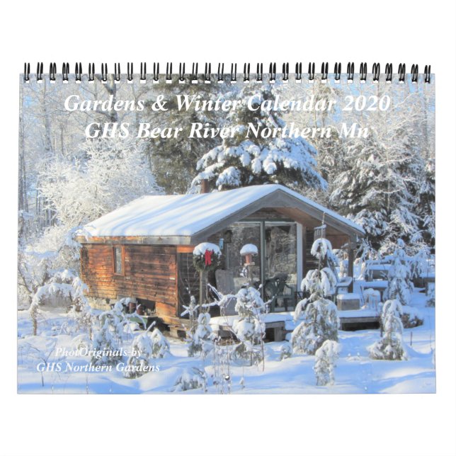 Gardens & Winter in Bear River GHS Kalender 2020 (Titelbild)