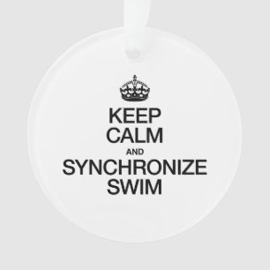 GARDER CALME ET SYNCHRONISER LA NAGE