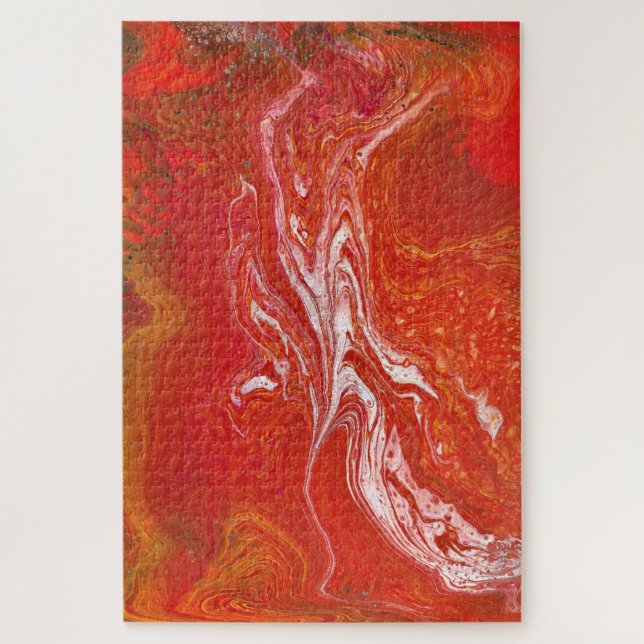 Garder Un Jumeau 1 Vibrant Puzzle Rouge (Vertical)