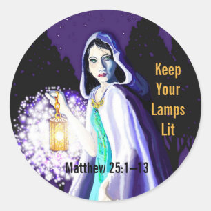 Garder votre lampe allumée Sticker